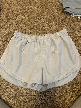 Nike Women’s Light Gray Athletic Running Shorts